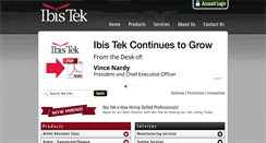 Desktop Screenshot of ibistek.com